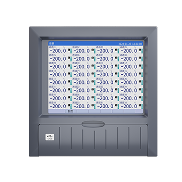 J9直营集团MIK-R8000D 1-40路 10.4英寸 彩屏 无纸记录仪 USB